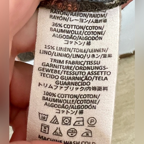 Free People Wesley Plaid Button Down Top - XS - Picture 6 of 7